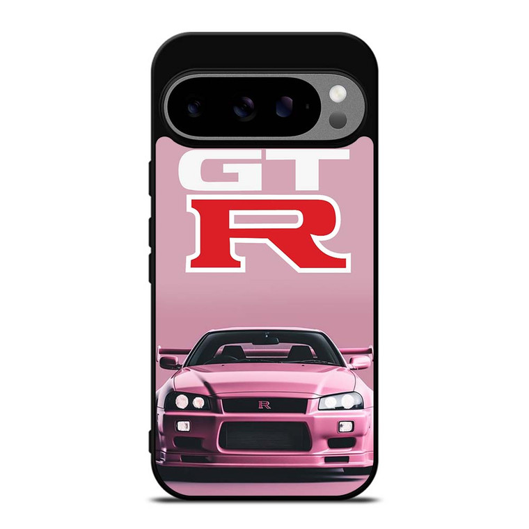 NISSAN GTR R34 PINK Google Pixel 9 Pro XL Case Cover NISSAN GTR R34 PINK Google Pixel 9 Pro XL Case Cover
