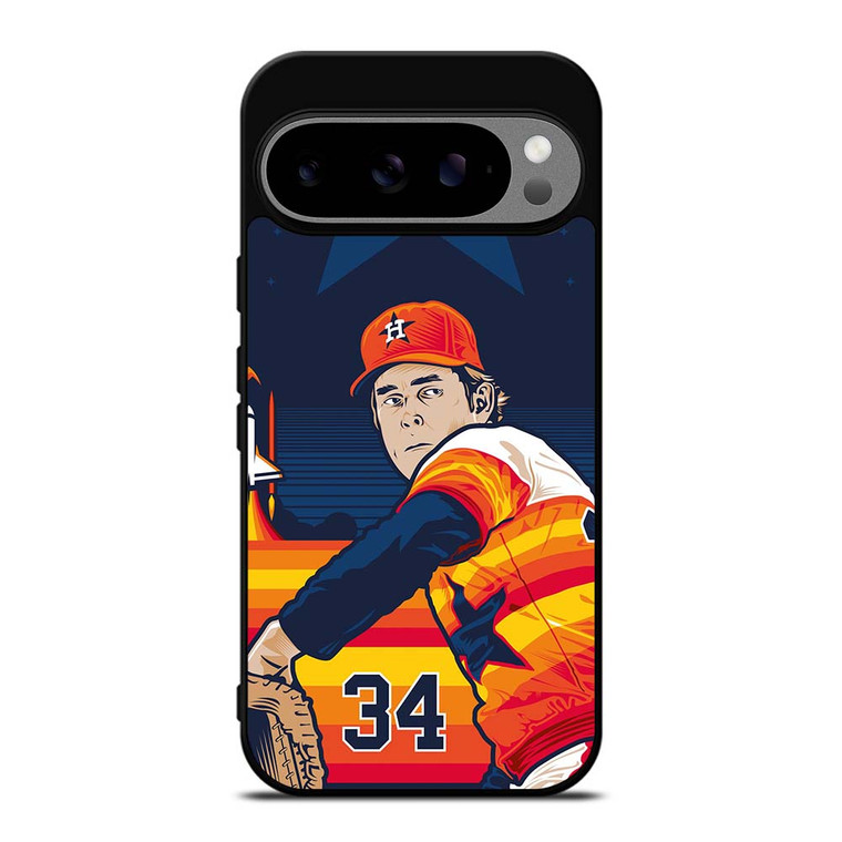 NOLAN RYAN HOUSTON ASTROS Google Pixel 9 Pro XL Case Cover NOLAN RYAN HOUSTON ASTROS Google Pixel 9 Pro XL Case Cover