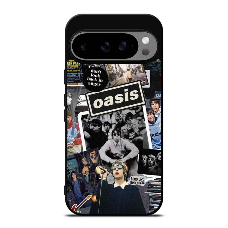 OASIS ROCK BAND COLLAGE Google Pixel 9 Pro XL Case Cover OASIS ROCK BAND COLLAGE Google Pixel 9 Pro XL Case Cover