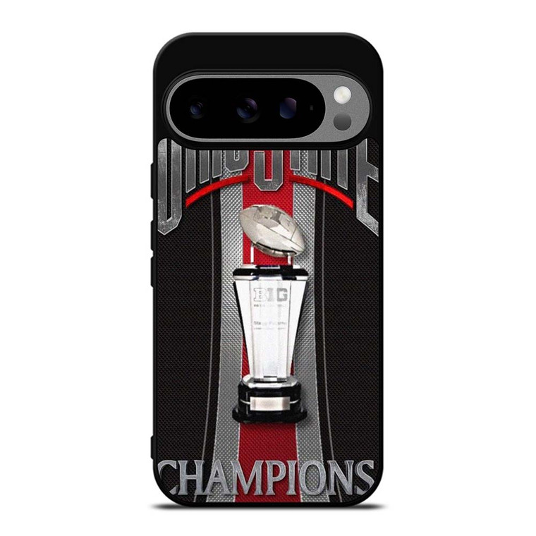 OHIO STATE BUCKEYES FOOTBALL CHAMPIONS Google Pixel 9 Pro XL Case Cover OHIO STATE BUCKEYES FOOTBALL CHAMPIONS Google Pixel 9 Pro XL Case Cover