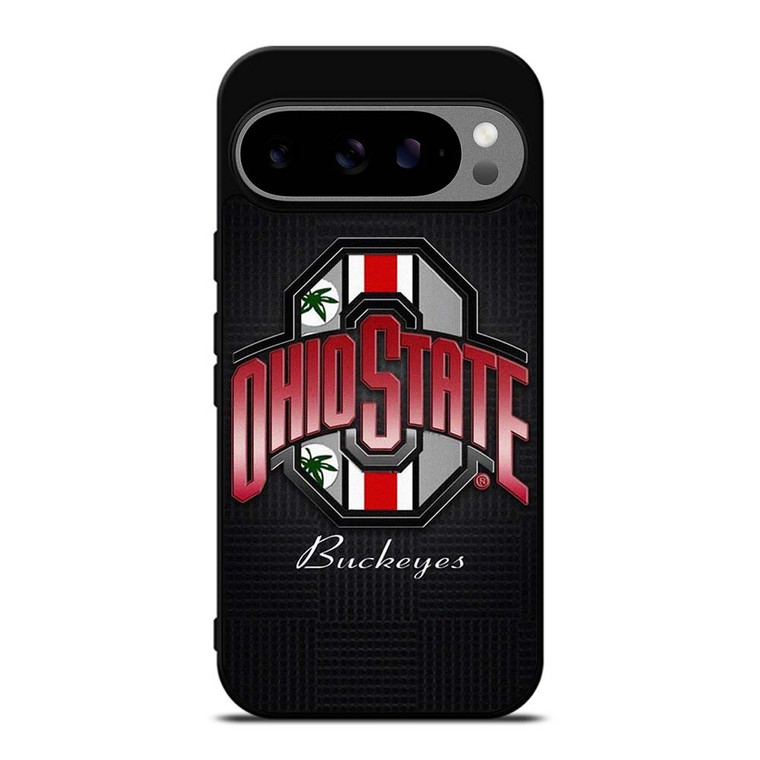 OHIO STATE BUCKEYES WEED METAL SYMBOL Google Pixel 9 Pro XL Case Cover OHIO STATE BUCKEYES WEED METAL SYMBOL Google Pixel 9 Pro XL Case Cover