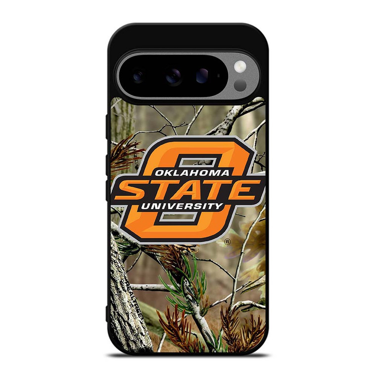 OKLAHOMA STATE UNIVERSITY CAMO LOGO Google Pixel 9 Pro XL Case Cover OKLAHOMA STATE UNIVERSITY CAMO LOGO Google Pixel 9 Pro XL Case Cover