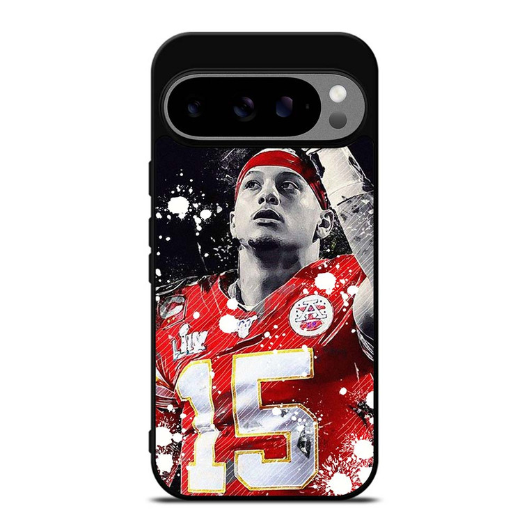 PATRICK MAHOMES KANSAS CITY CHIEF ART Google Pixel 9 Pro XL Case Cover PATRICK MAHOMES KANSAS CITY CHIEF ART Google Pixel 9 Pro XL Case Cover