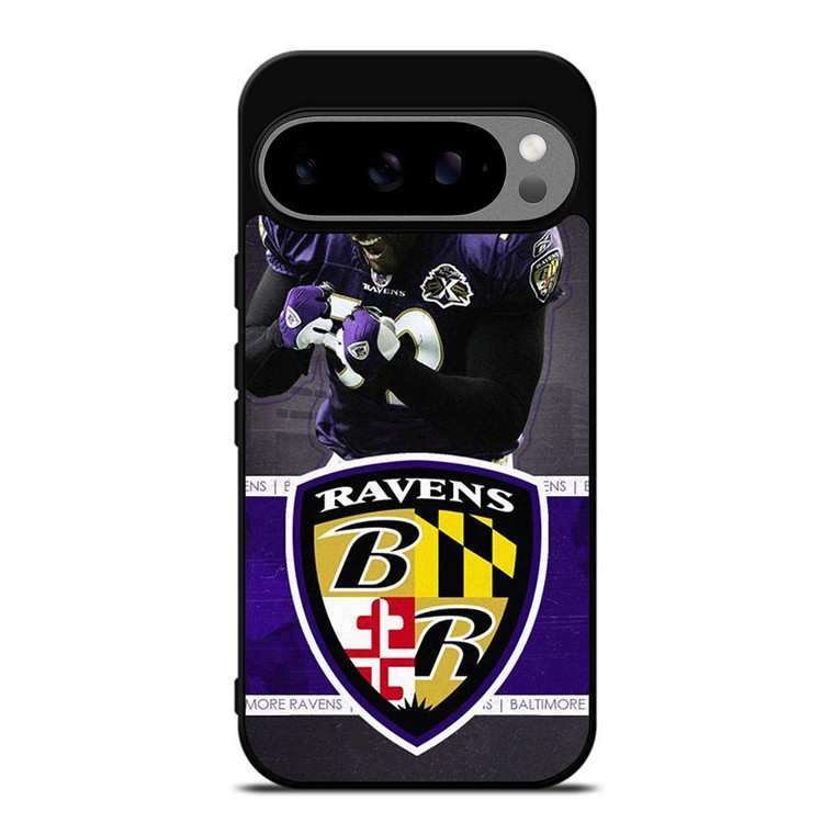 RAY LEWIS BALTIMORE RAVENS LOGO Google Pixel 9 Pro XL Case Cover