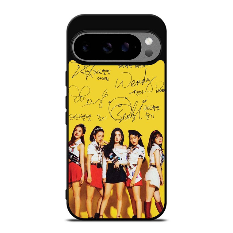 RED VELVET ALL MEMBER SIGNATURE Google Pixel 9 Pro XL Case Cover