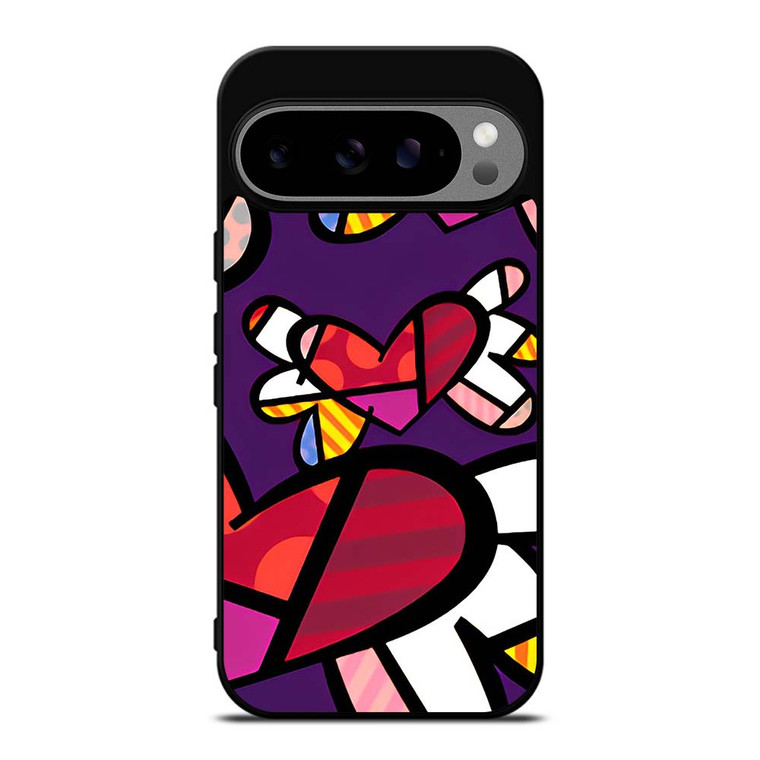 ROMERO BRITTO LOVE BUTTERFLY Google Pixel 9 Pro XL Case Cover ROMERO BRITTO LOVE BUTTERFLY Google Pixel 9 Pro XL Case Cover
