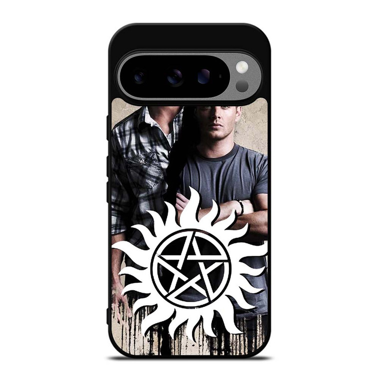 SAM AND DEAN WINCHESTER SUPERNATURAL LOGO Google Pixel 9 Pro XL Case Cover