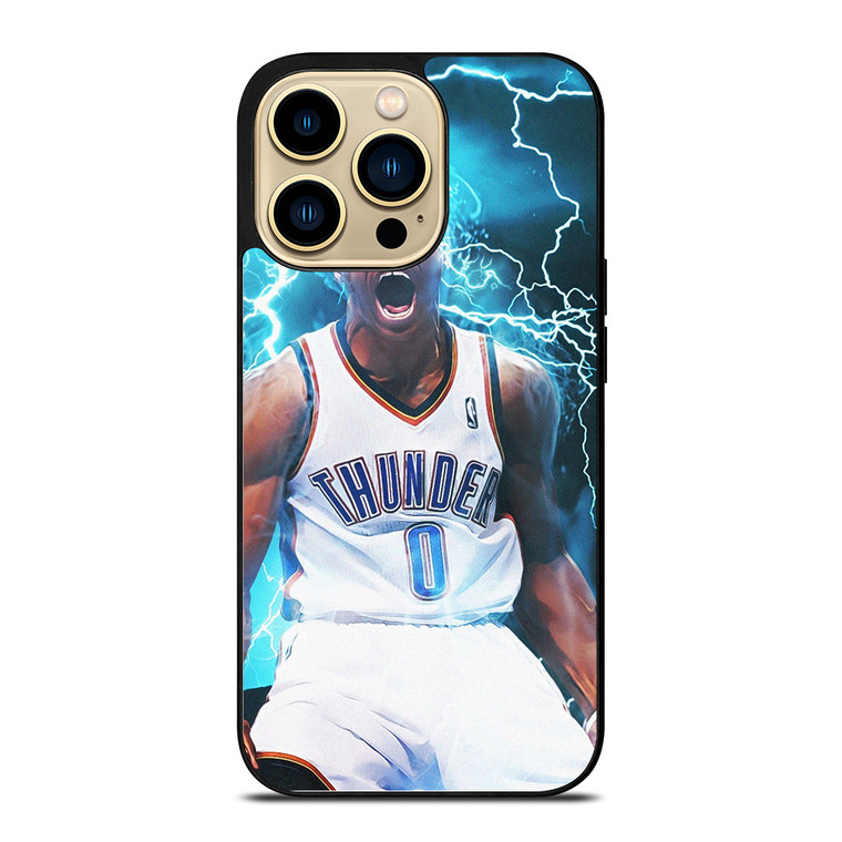 RUSSELL WESTBROOK OKLAHOMA CITY THUNDER NBA  iPhone 14 Pro Max Case Cover