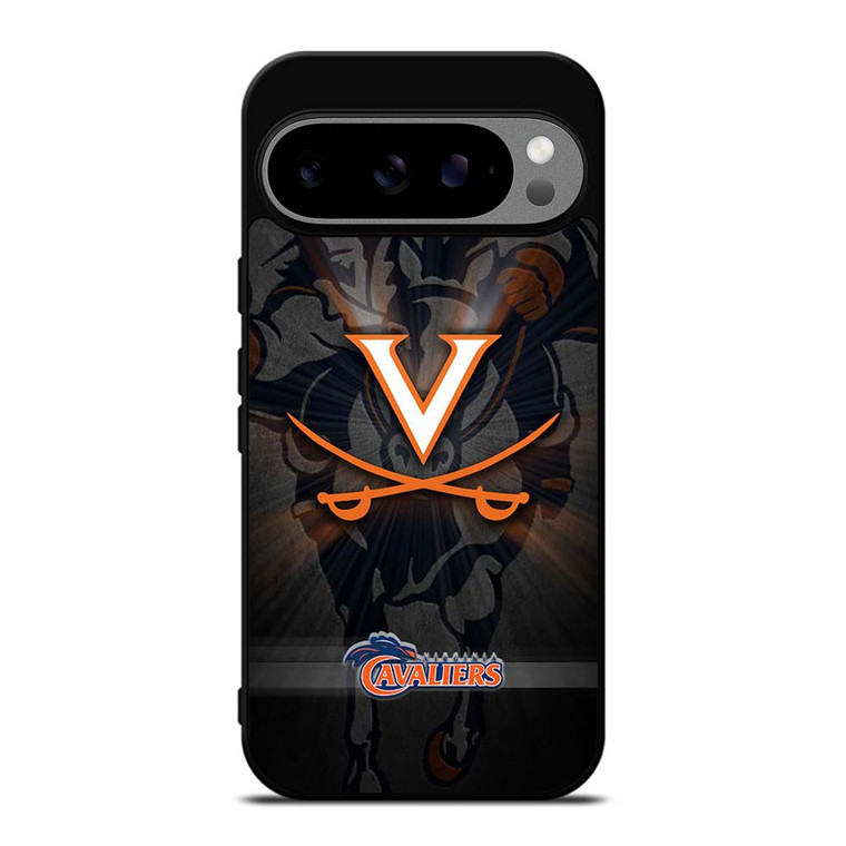VIRGINIA CAVALIERS METAL ICON Google Pixel 9 Pro XL Case Cover