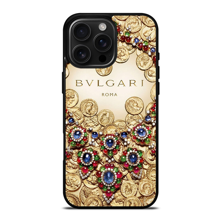 BULGARI BVLGARI ROMA iPhone 16 Pro Max Case Cover