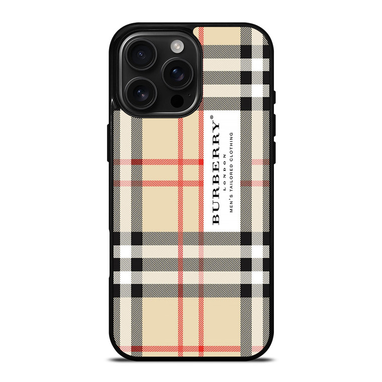 BURBERRY LONDON iPhone 16 Pro Max Case Cover