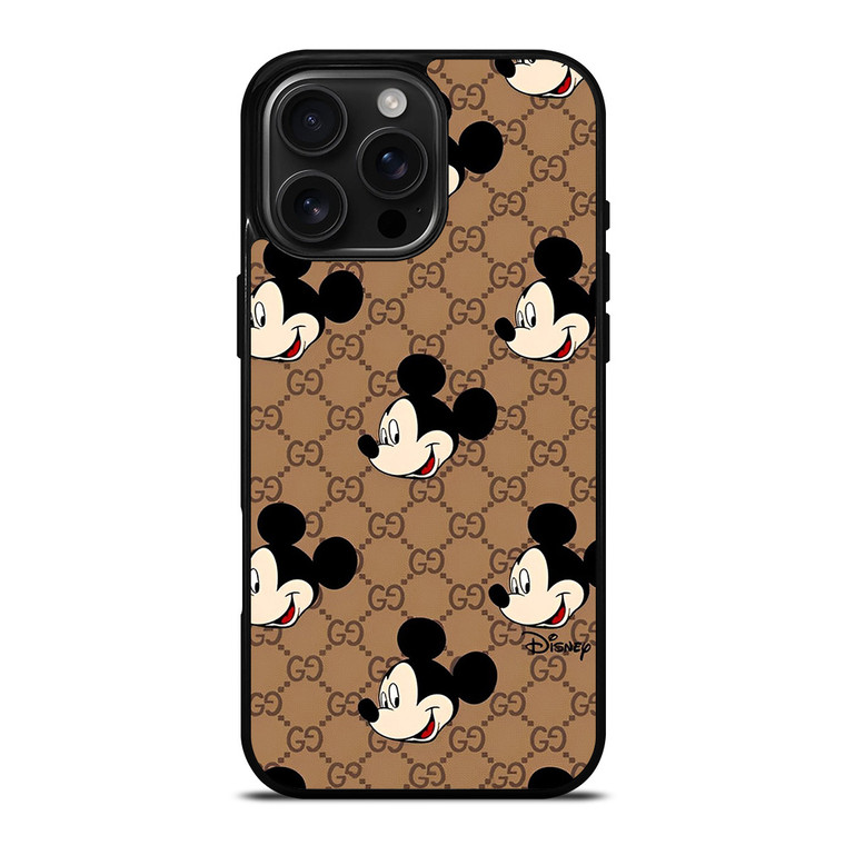 COACH MICKEY MOUSE BROWN iPhone 16 Pro Max Case Cover