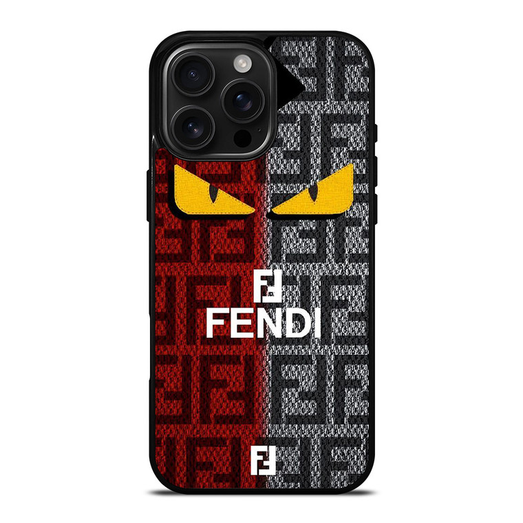 FENDI EYES LOGO iPhone 16 Pro Max Case Cover