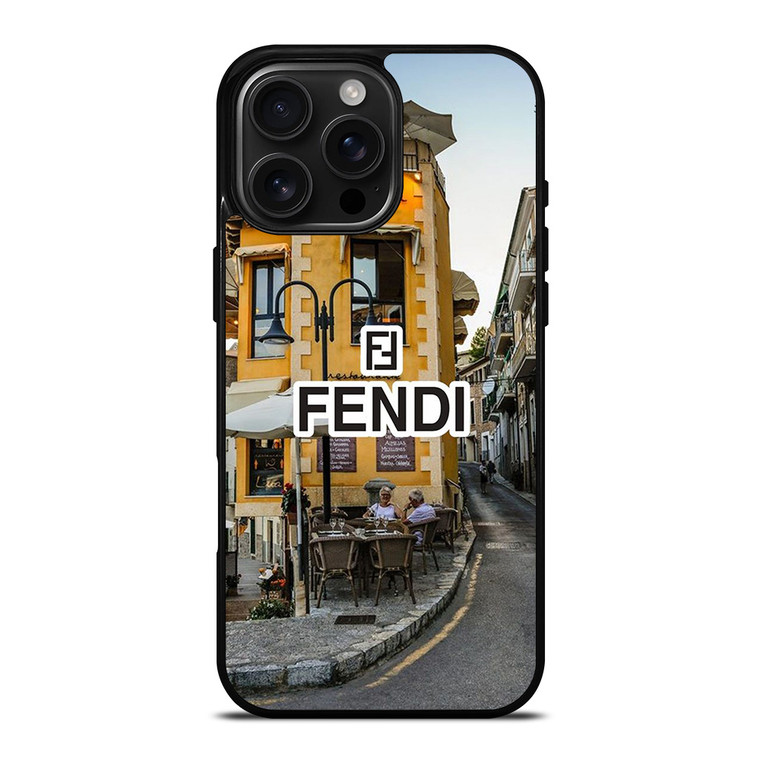 FENDI ROMA CITY iPhone 16 Pro Max Case Cover