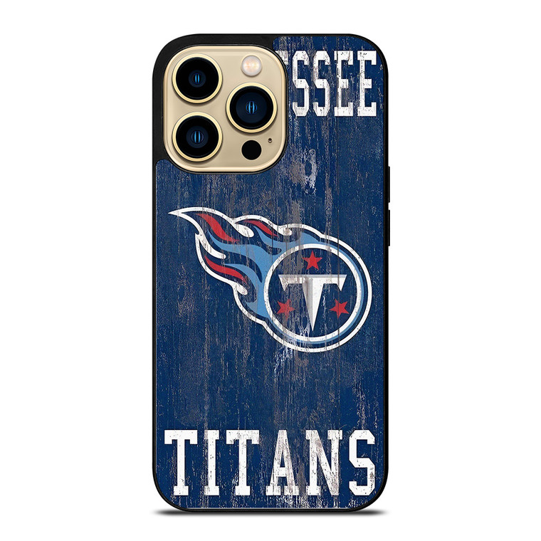 TENNESSEE TITANS WOODEN LOGO  iPhone 14 Pro Max Case Cover