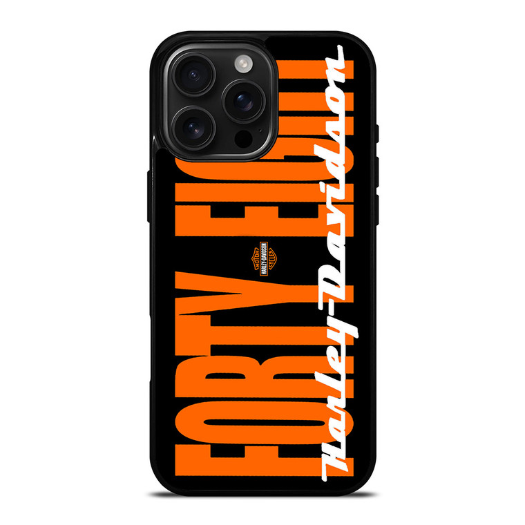 FORTY EIGHT LOGO HARLEY DAVIDSON iPhone 16 Pro Max Case Cover