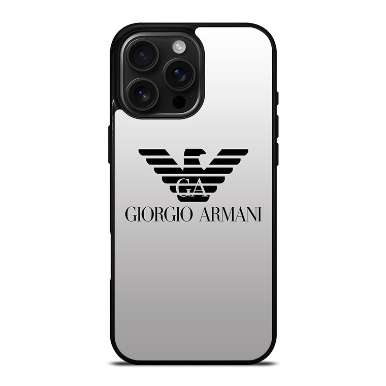 GIORGIO ARMANI GA LOGO iPhone 16 Pro Max Case Cover