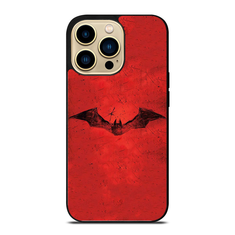 THE BATMAN RED LOGO  iPhone 14 Pro Max Case Cover