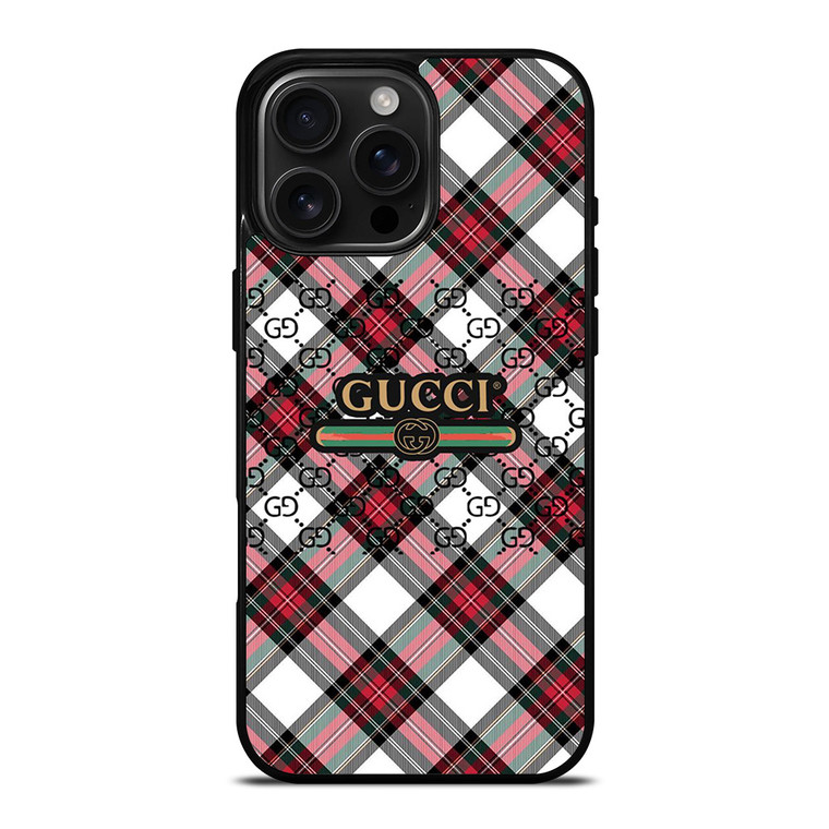 GUCCI LOGO PATTERN ICON iPhone 16 Pro Max Case Cover GUCCI LOGO PATTERN ICON iPhone 16 Pro Max Case Cover