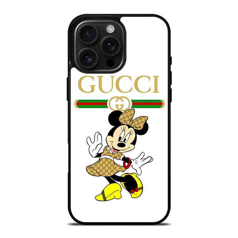 GUCCI MINNIE MOUSE iPhone 16 Pro Max Case Cover