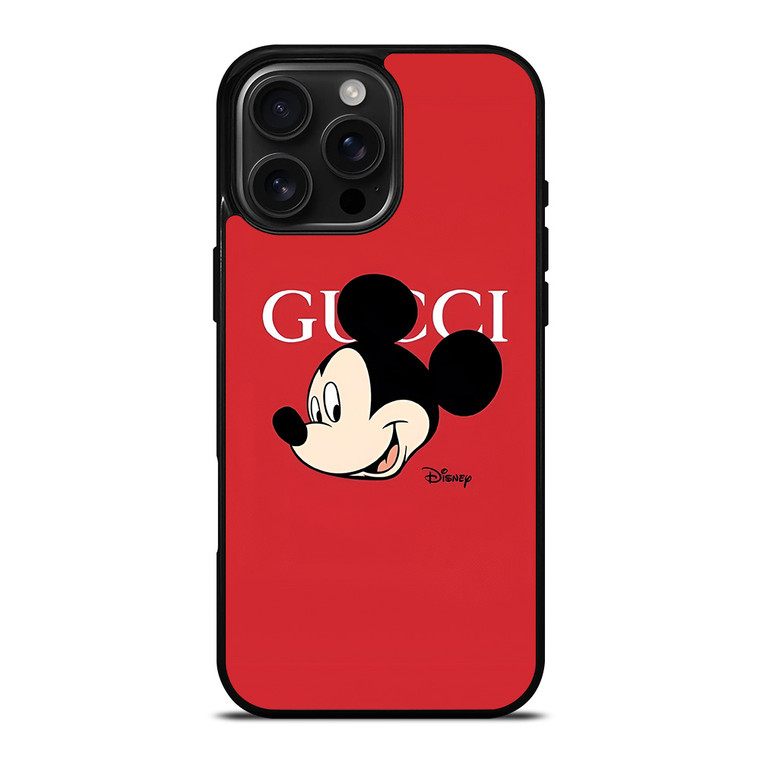 GUCCI X DISNEY MICKEY MOUSE iPhone 16 Pro Max Case Cover GUCCI X DISNEY MICKEY MOUSE iPhone 16 Pro Max Case Cover