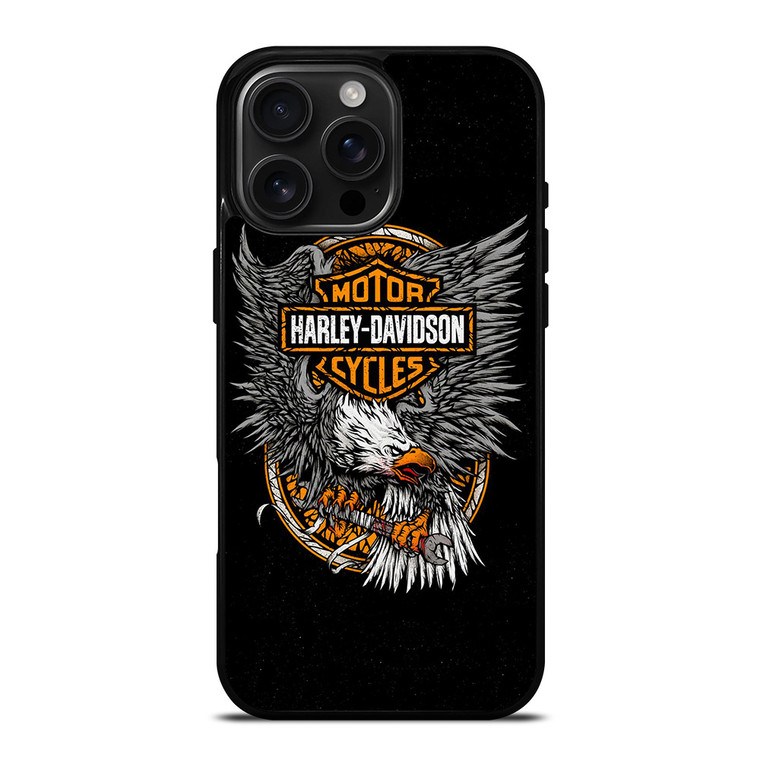 HARLEY DAVIDSON EAGLE LOGO iPhone 16 Pro Max Case Cover