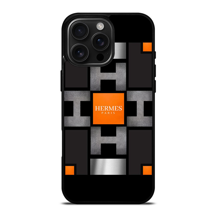 HERMES PARIS LOGO LUXURY ICON iPhone 16 Pro Max Case Cover HERMES PARIS LOGO LUXURY ICON iPhone 16 Pro Max Case Cover