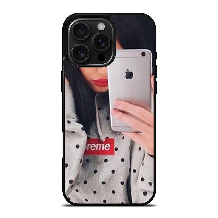 KYLIE JENNER SUPREME iPhone 16 Pro Max Case Cover