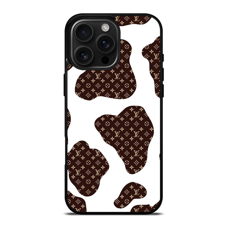 LOUIS VUITTON COW PATTERN iPhone 16 Pro Max Case Cover