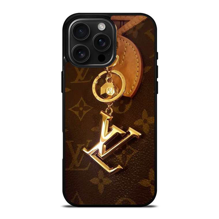LOUIS VUITTON LV GOLDEN LOGO EMBLEM iPhone 16 Pro Max Case Cover LOUIS VUITTON LV GOLDEN LOGO EMBLEM iPhone 16 Pro Max Case Cover