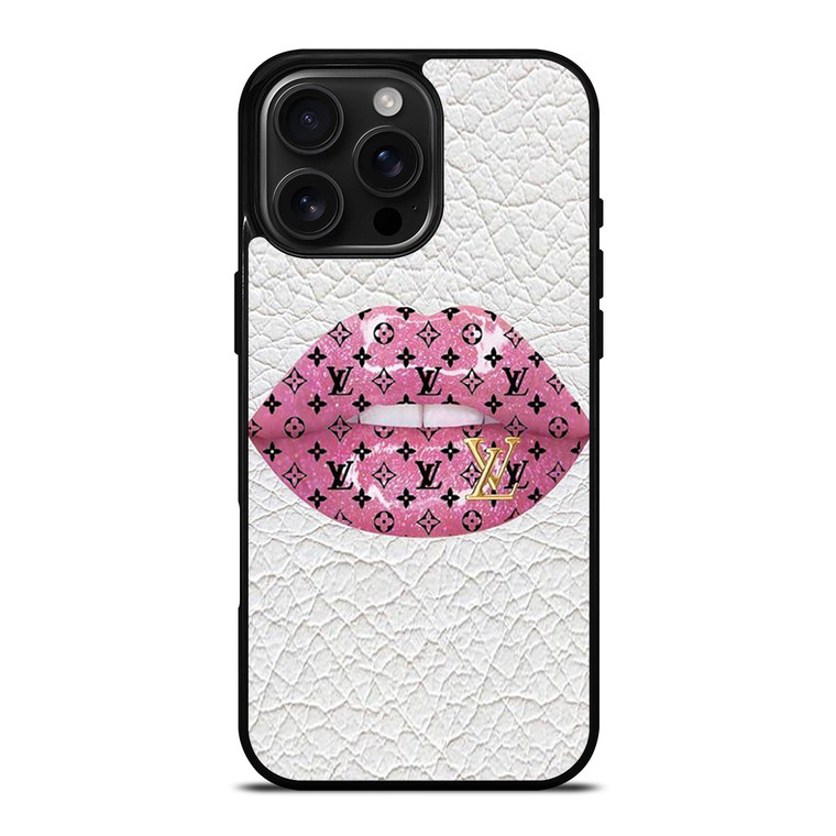 LOUIS VUITTON LV LOGO LIPS ICON iPhone 16 Pro Max Case Cover LOUIS VUITTON LV LOGO LIPS ICON iPhone 16 Pro Max Case Cover