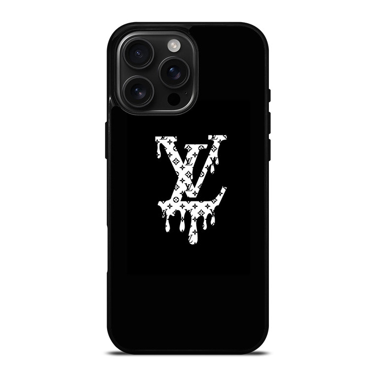 LOUIS VUITTON LV LOGO MELTING iPhone 16 Pro Max Case Cover LOUIS VUITTON LV LOGO MELTING iPhone 16 Pro Max Case Cover