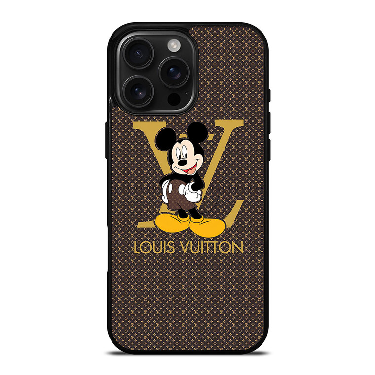 LOUIS VUITTON LV MICKEY MOUSE iPhone 16 Pro Max Case Cover LOUIS VUITTON LV MICKEY MOUSE iPhone 16 Pro Max Case Cover