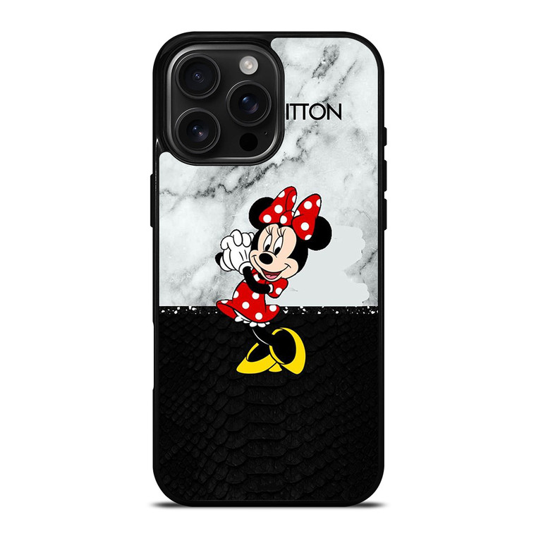 LOUIS VUITTON LV X MINNIE MOUSE DISNEY SNAKE MARBLE iPhone 16 Pro Max Case Cover LOUIS VUITTON LV X MINNIE MOUSE DISNEY SNAKE MARBLE iPhone 16 Pro Max Case Cover
