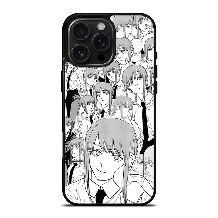 MAKIMA CHAINSAW MAN COLLAGE iPhone 16 Pro Max Case Cover MAKIMA CHAINSAW MAN COLLAGE iPhone 16 Pro Max Case Cover