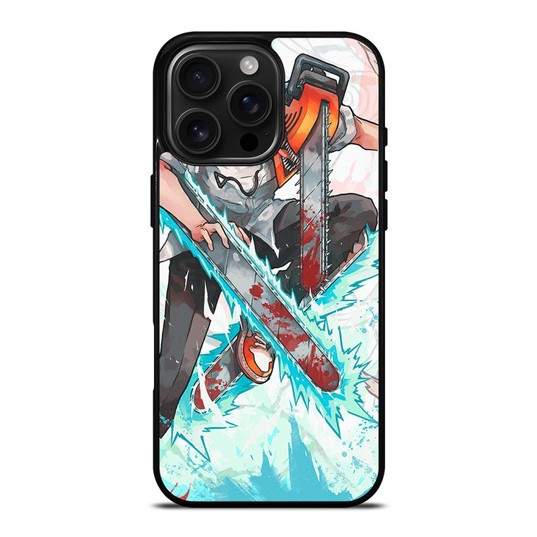 MANGA CHAINSAW MAN DENJI iPhone 16 Pro Max Case Cover