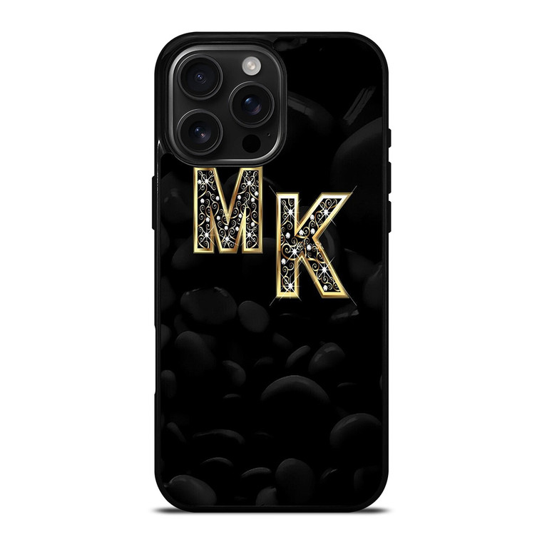 MICHAEL KORS MK GOLD LOGO iPhone 16 Pro Max Case Cover MICHAEL KORS MK GOLD LOGO iPhone 16 Pro Max Case Cover