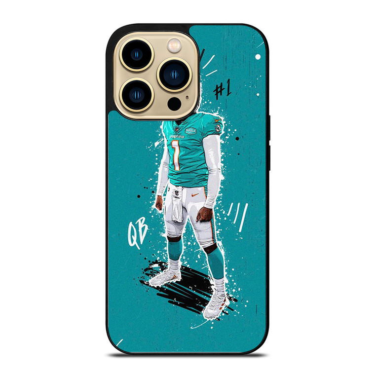 TUA TAGOVAILOA MIAMI DOLPHINS FOOTBALL  iPhone 14 Pro Max Case Cover