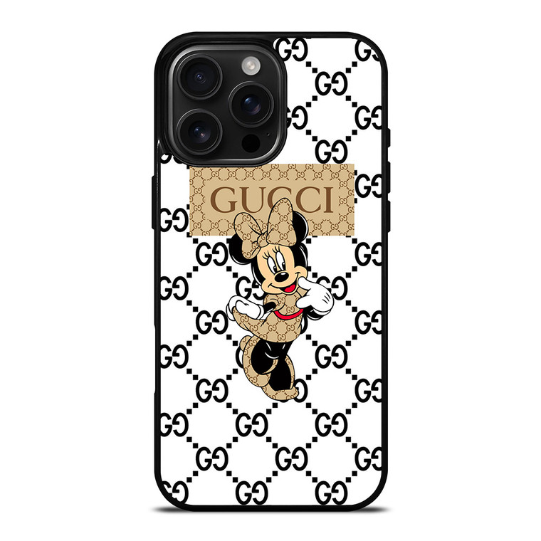 MINNIE MOUSE GUCCY STYLE iPhone 16 Pro Max Case Cover