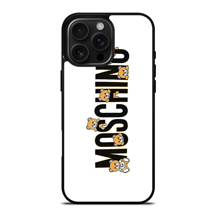 MOSCHINO BEARS iPhone 16 Pro Max Case Cover