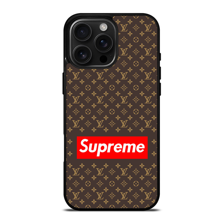 NEW SUPREME BROWN iPhone 16 Pro Max Case Cover NEW SUPREME BROWN iPhone 16 Pro Max Case Cover
