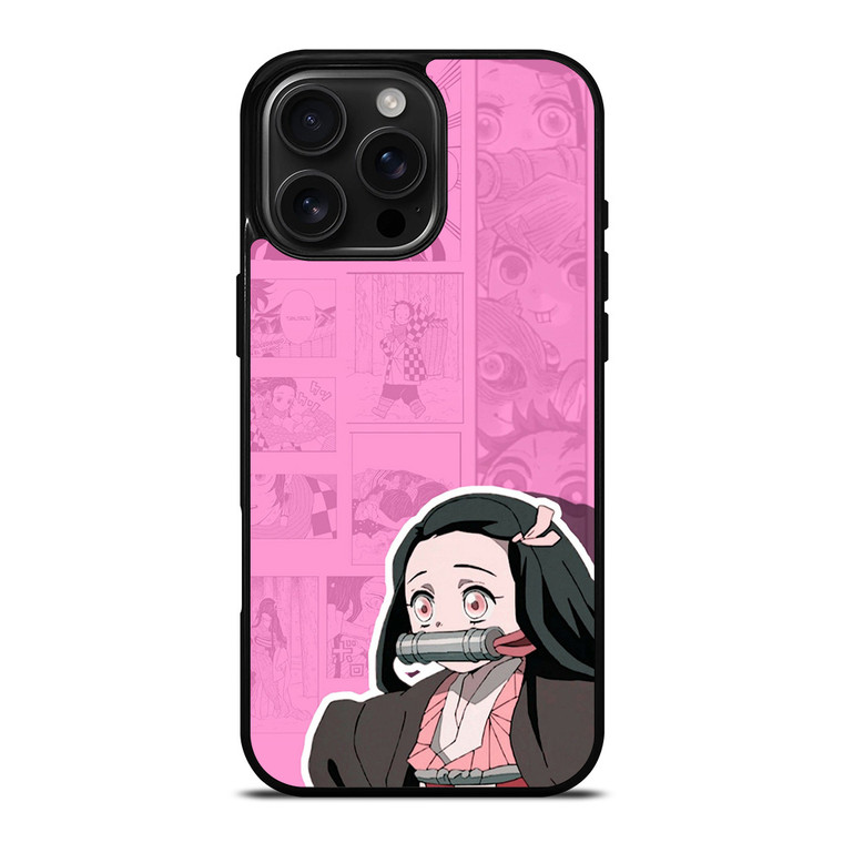 NEZUKO DEMON SLAYER KAWAII iPhone 16 Pro Max Case Cover NEZUKO DEMON SLAYER KAWAII iPhone 16 Pro Max Case Cover