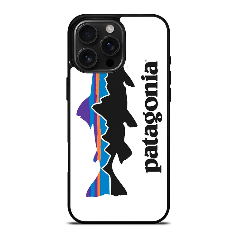PATAGONIA FISHING BUILT LOGO iPhone 16 Pro Max Case Cover