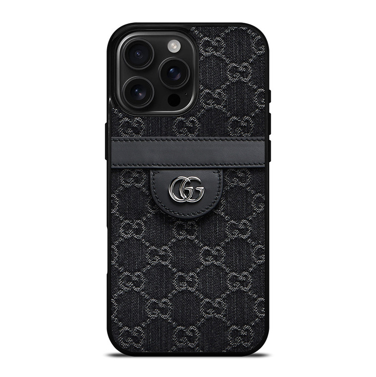 PRADA MILANO LOGO BLACK BAG iPhone 16 Pro Max Case Cover