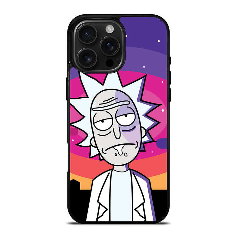 RICK AND MORTY PURPLE ART iPhone 16 Pro Max Case Cover RICK AND MORTY PURPLE ART iPhone 16 Pro Max Case Cover