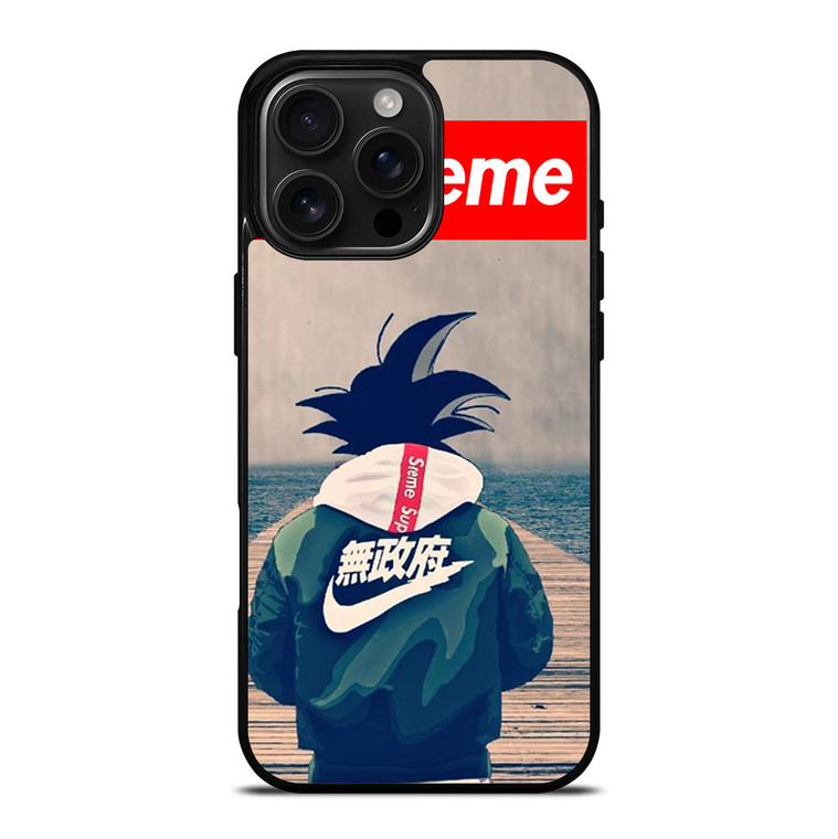 SUPREME GOKU DRAGON BALL iPhone 16 Pro Max Case Cover