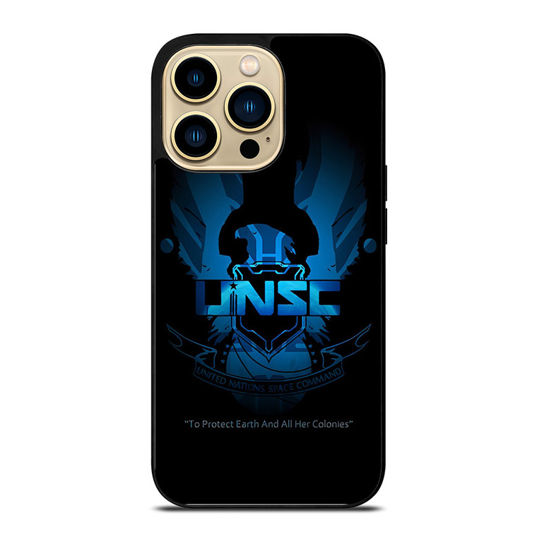 UNSC UNITED NATIONS SPACE COMMAND LOGO 2  iPhone 14 Pro Max Case Cover