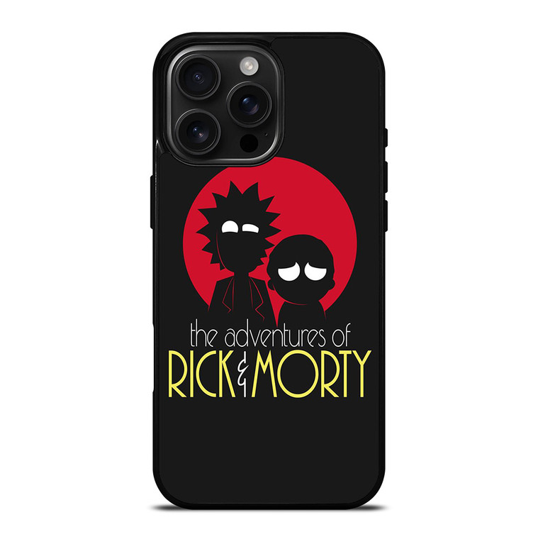 THE ADVENTURES RICKY AND MORTY iPhone 16 Pro Max Case Cover THE ADVENTURES RICKY AND MORTY iPhone 16 Pro Max Case Cover