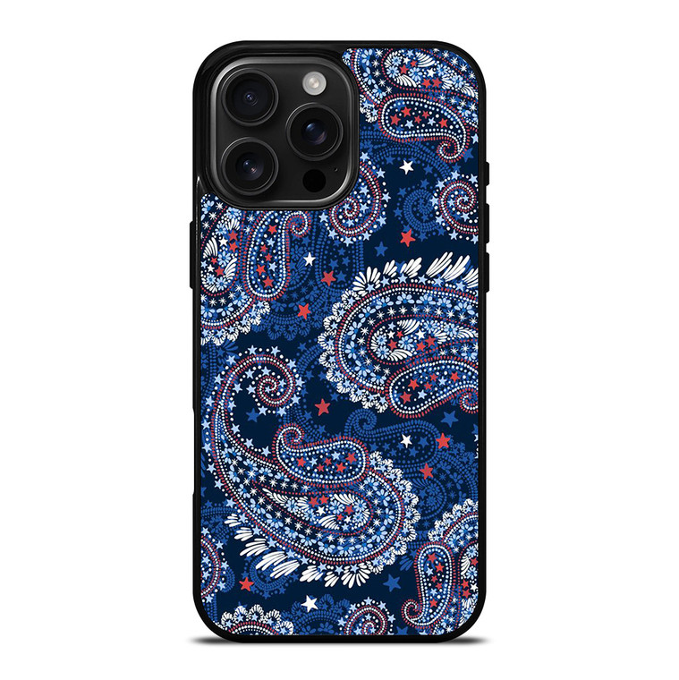 VERA BRADLEY BLUE PATTERN iPhone 16 Pro Max Case Cover