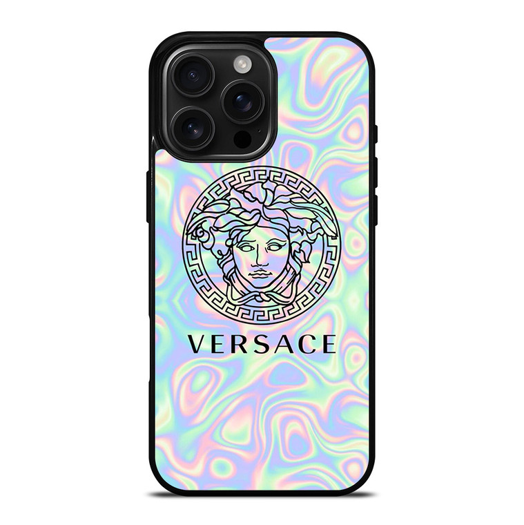 VERSACE EMBLEM LIQUID iPhone 16 Pro Max Case Cover